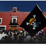 Se registran disturbios durante marcha de la Generación Z en Puebla